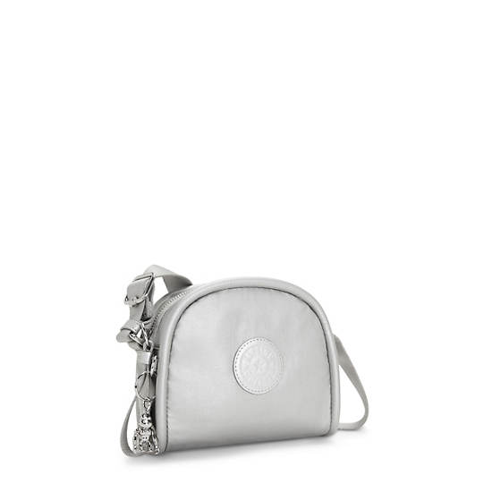 Kipling Jesper Metallic Crossbody Táska Titán | HU 1183AH